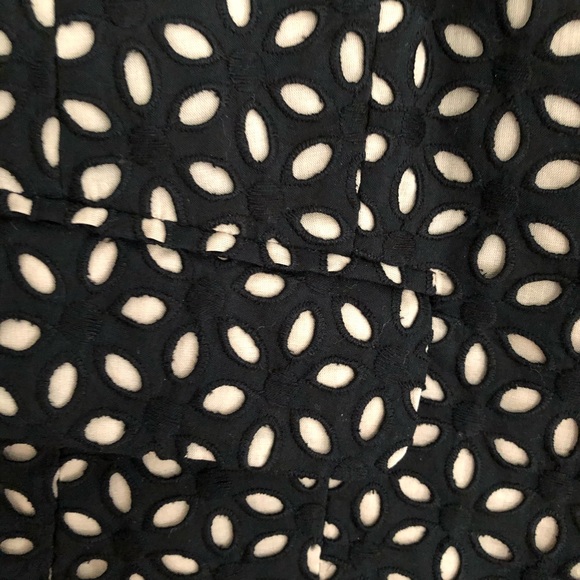 LOFT by Ann Taylor Black and Tan eyelet blazer NWT - Picture 5 of 6